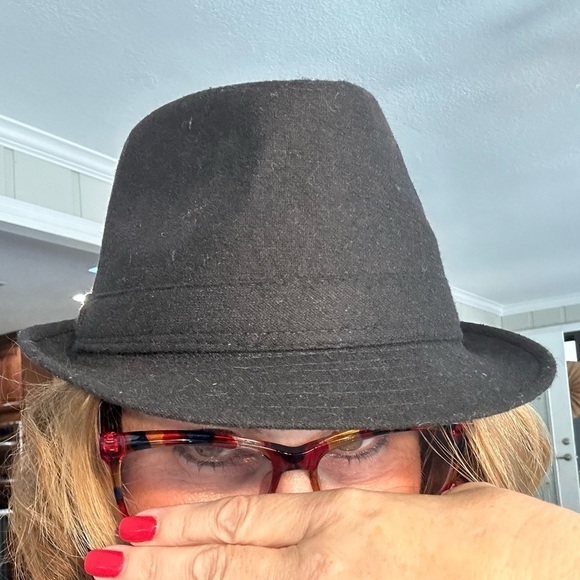 Black Bowler Hat Size Large NWOT - Picture 8 of 8